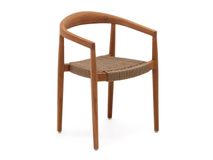 Armstoel YDALIA - Massief teak/Naturel KAV J0600075JJ12