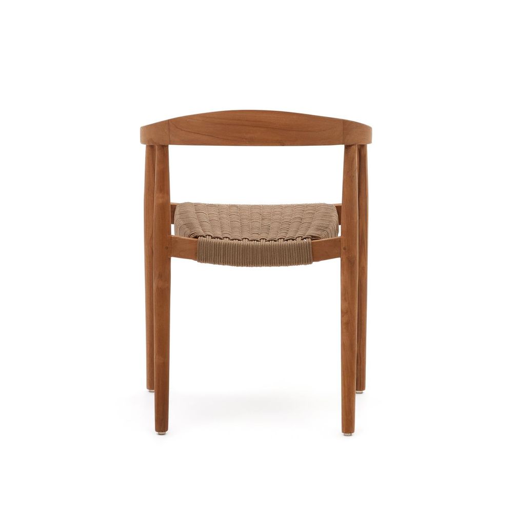 Armstoel YDALIA - Massief teak/Naturel KAV J0600075JJ12