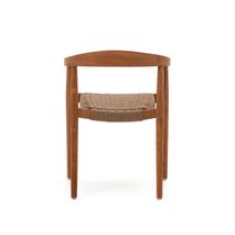 Armstoel YDALIA - Massief teak/Naturel KAV J0600075JJ12