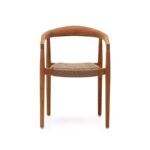 Armstoel YDALIA - Massief teak/Naturel KAV J0600075JJ12