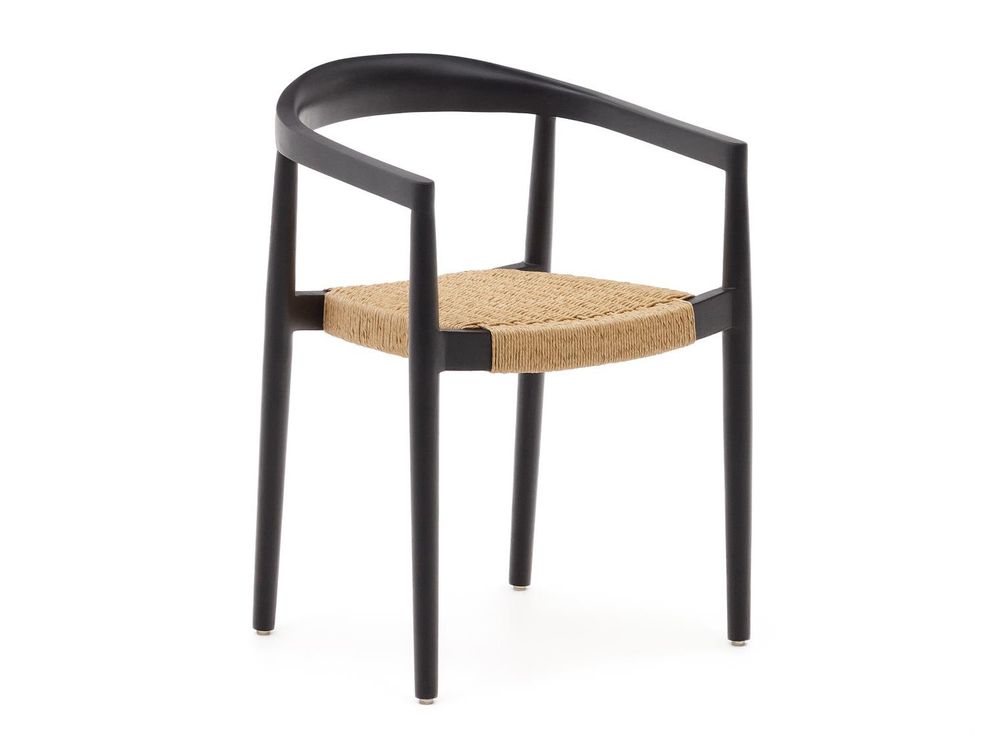 Armstoel YDALIA - Massief teak/Naturel KAV J0600076SS46