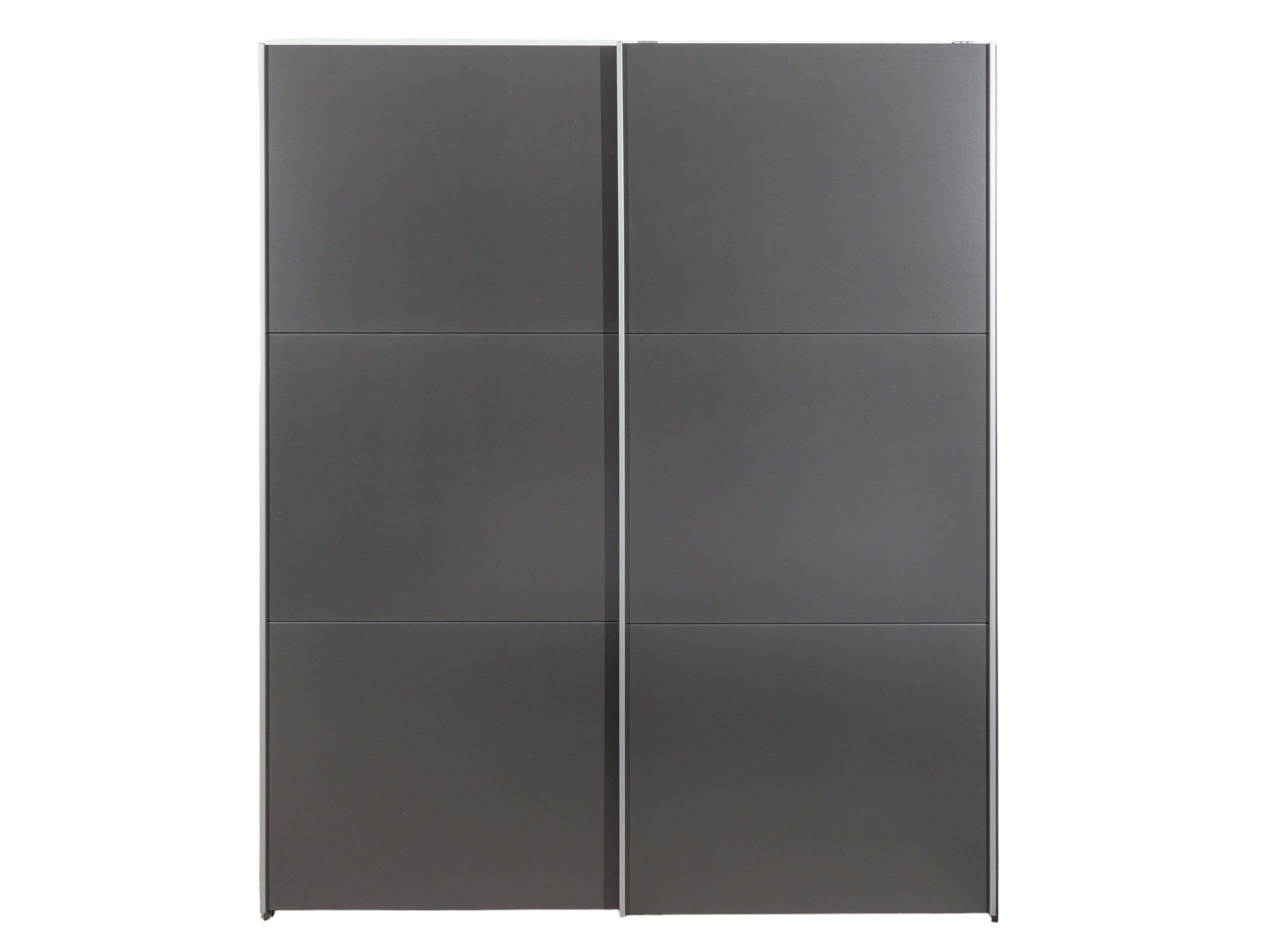 Schuifdeurkast AURELIO - Metallic Grey