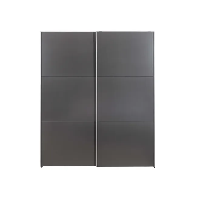 Schuifdeurkast AURELIO - Metallic Grey