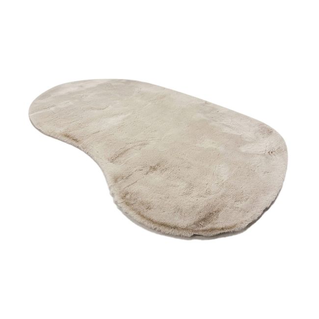 Tapijt GALAXY - organische vorm - Beige