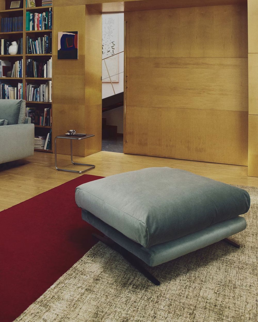 Voetbank VELIRO - Velvet Groen KAV S81380ZF06