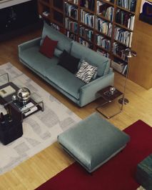 Voetbank VELIRO - Velvet Groen KAV S81380ZF06