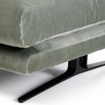 Voetbank VELIRO - Velvet Groen KAV S81380ZF06