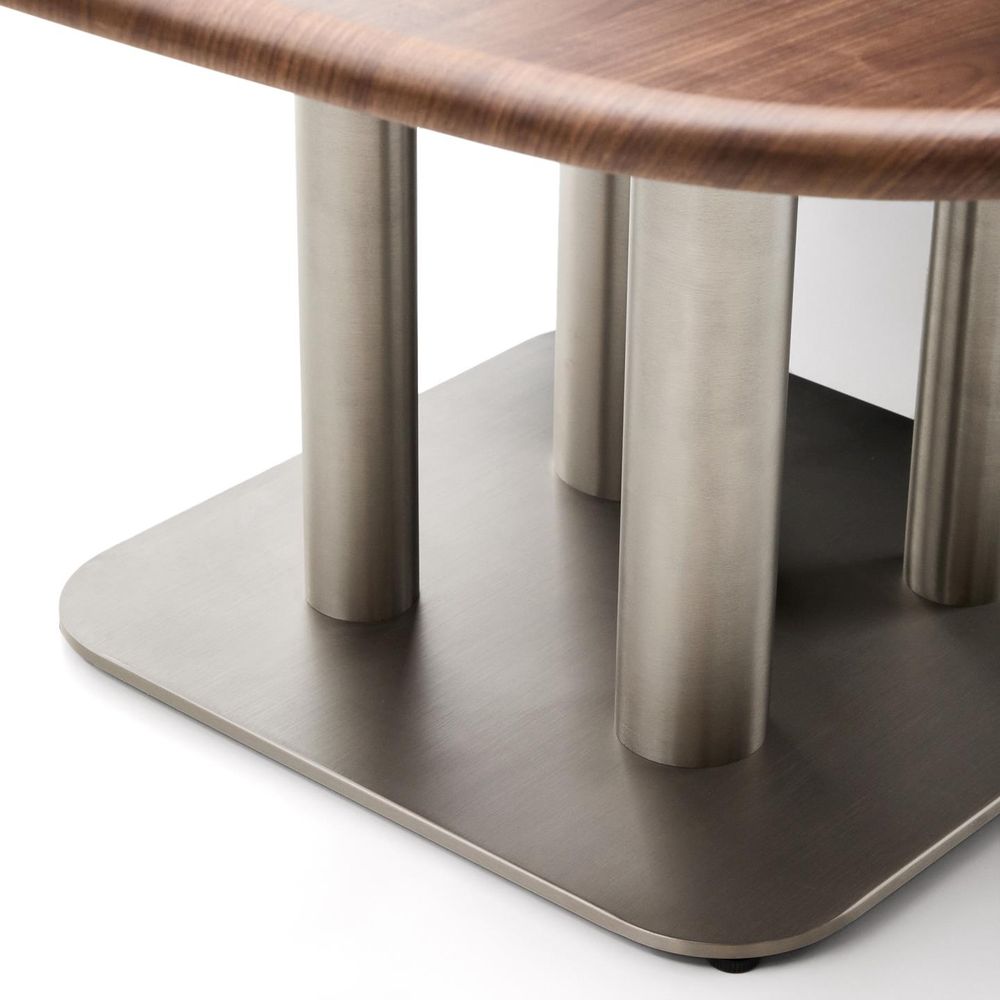 Eetkamertafel MELVAR - Walnoot KAV T00255WM10