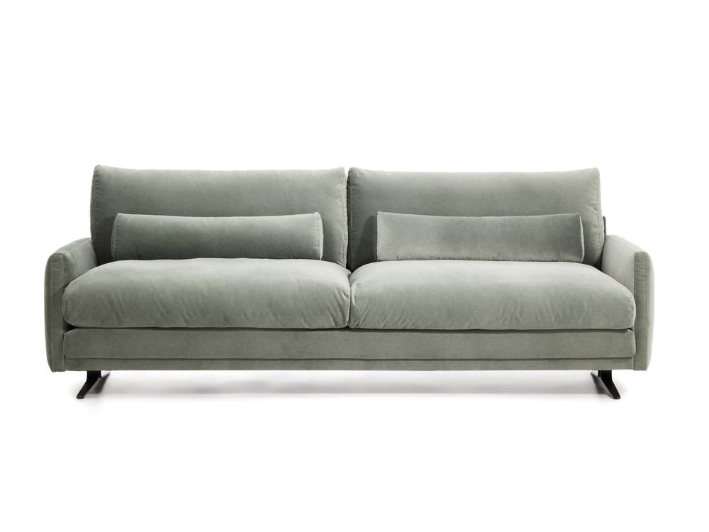 3-zitsbank VELIRO - Groen fluweel KAV S81330ZF06