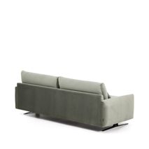 3-zitsbank VELIRO - Groen fluweel KAV S81330ZF06