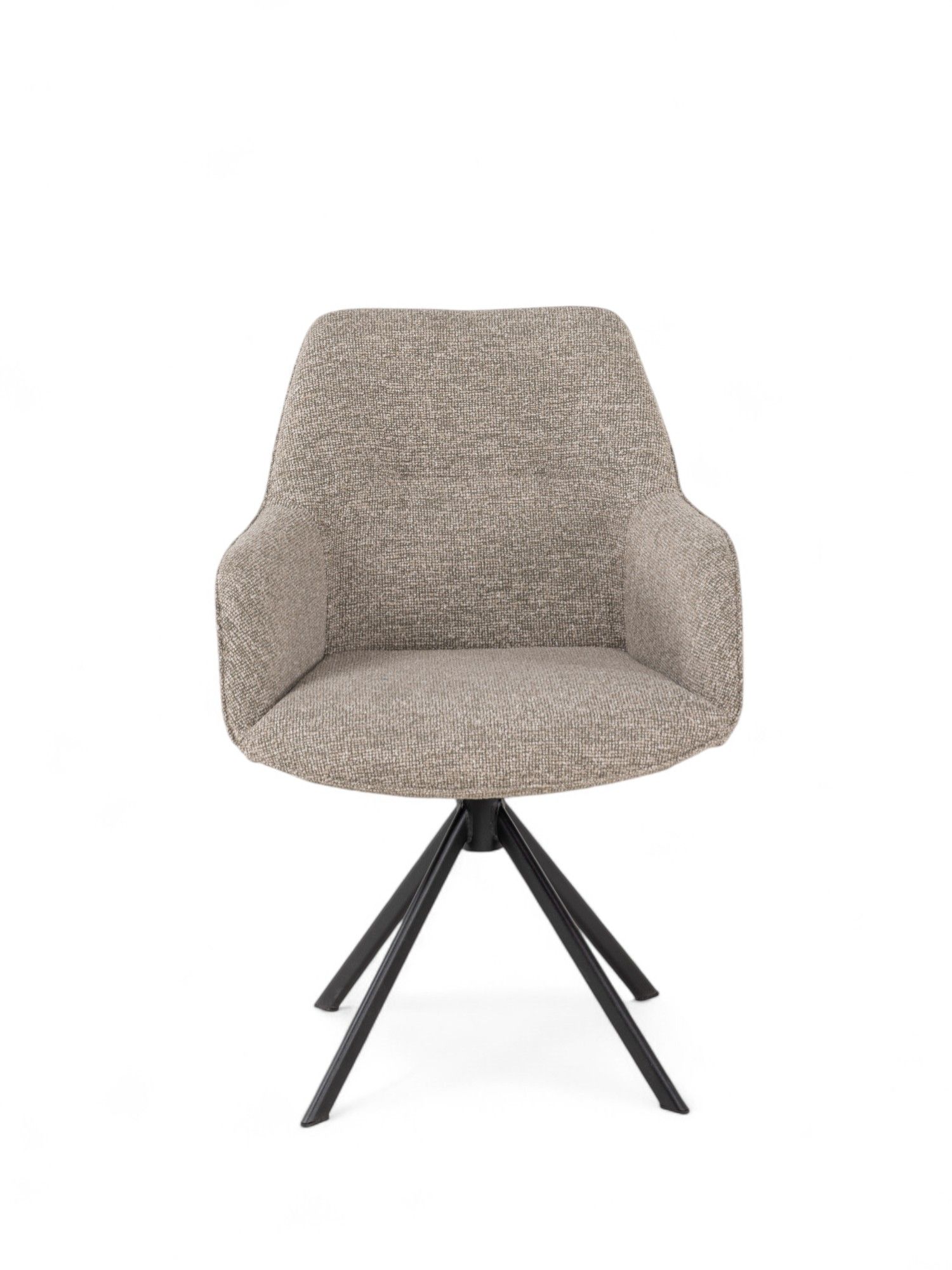 Draaibare armstoel LUNA - Bruin