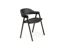 Set van 6 eetkamerstoelen ARCA - Zwart C-PFT-229-SET6