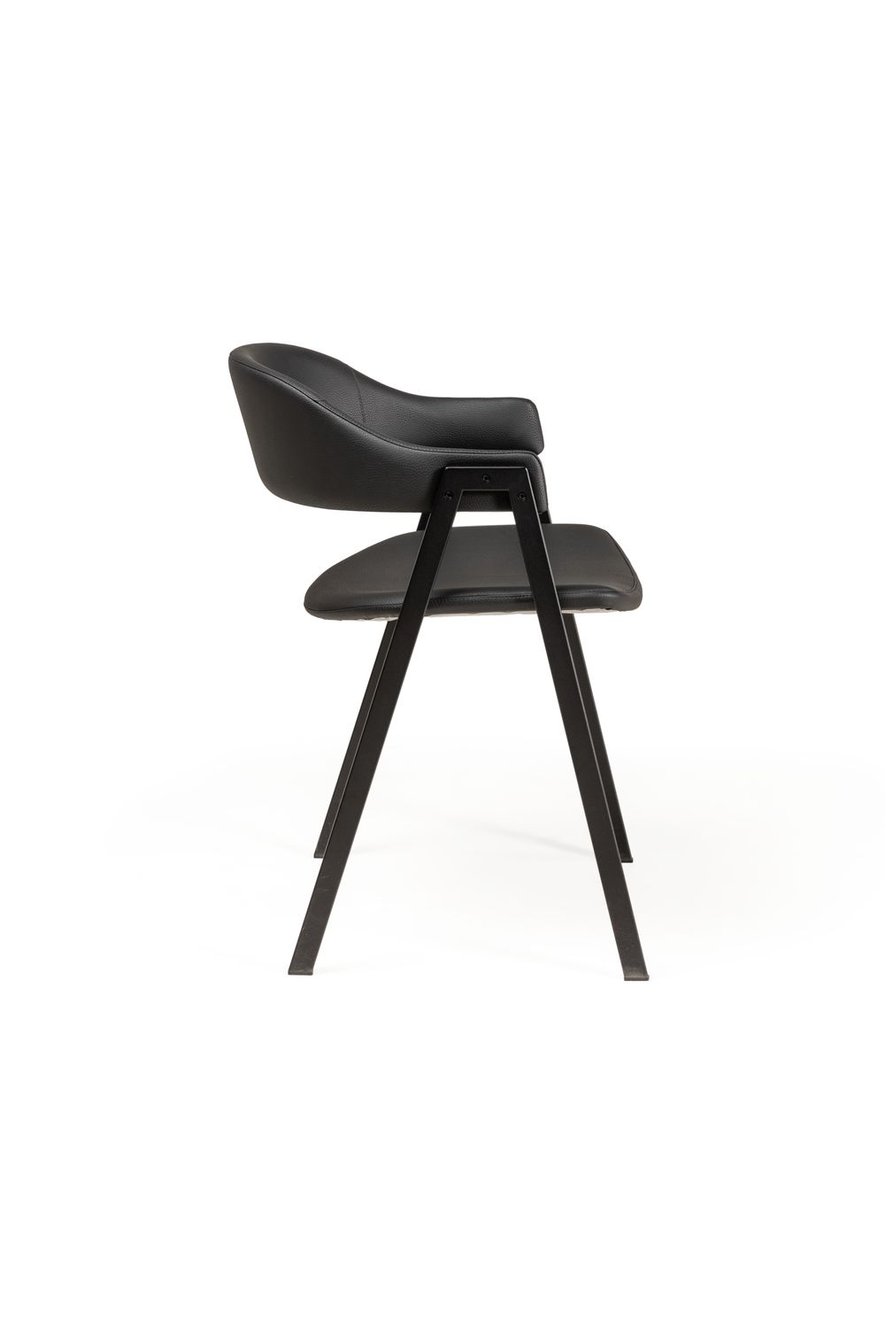 Set van 6 eetkamerstoelen ARCA - Zwart C-PFT-229-SET6