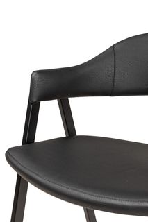 Set van 6 eetkamerstoelen ARCA - Zwart C-PFT-229-SET6