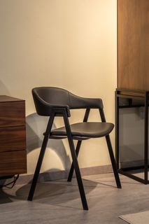 Set van 6 eetkamerstoelen ARCA - Zwart C-PFT-229-SET6