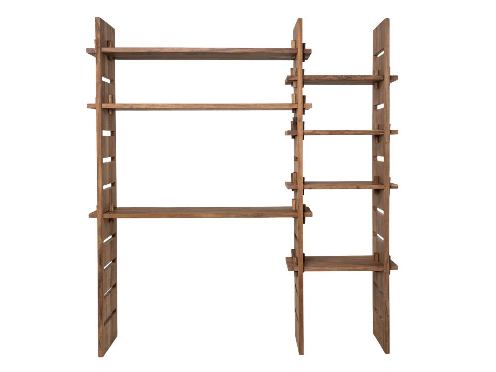 Modulair rek MURCIA - Gerecycled hout C-PMX-MUR-REK1