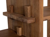 Modulair rek MURCIA - Gerecycled hout C-PMX-MUR-REK1