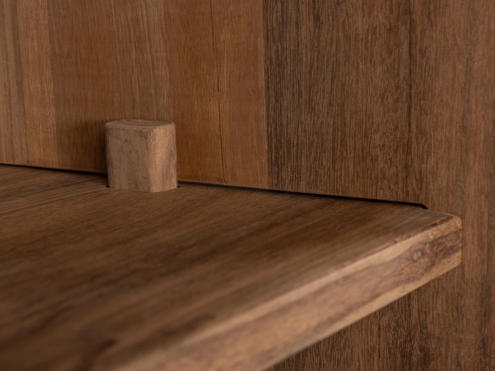 Modulair rek MURCIA - Gerecycled hout C-PMX-MUR-REK1