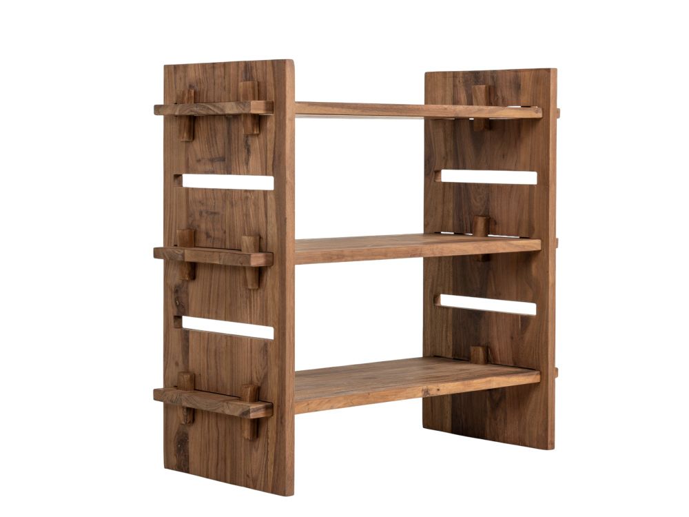 Modulair rek MURCIA - Gerecycled hout C-PMX-MUR-REK2