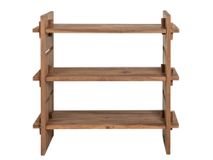 Modulair rek MURCIA - Gerecycled hout C-PMX-MUR-REK2