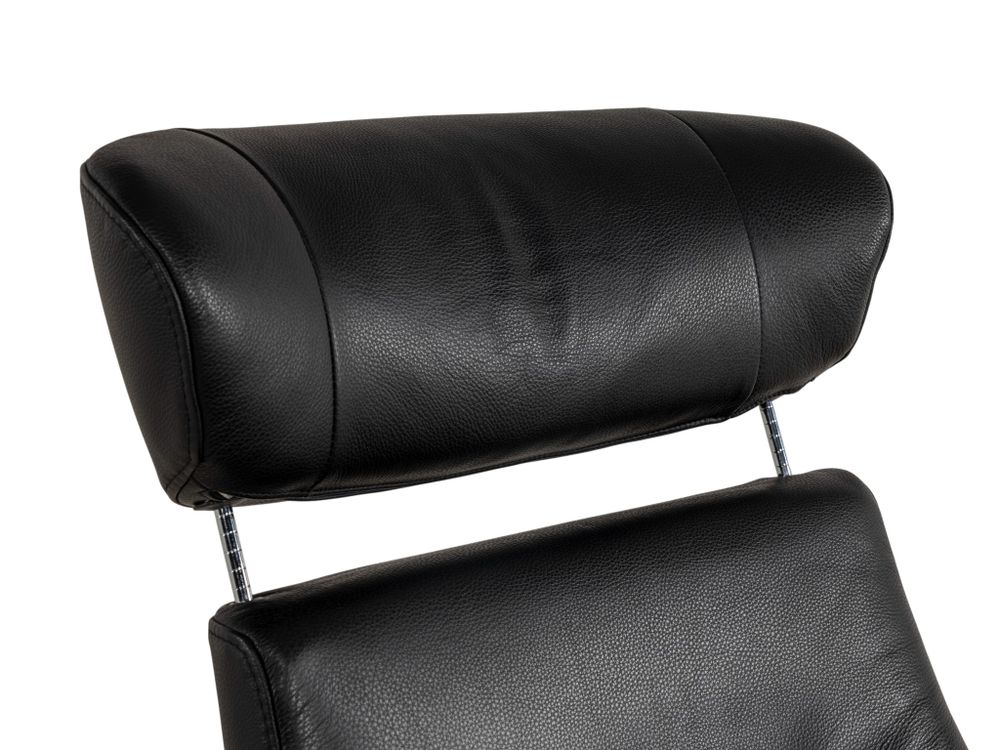 Relaxzetel TIMEOUT hoge rug - Zwart/walnoot CFM-20-000036-30-FBWZ