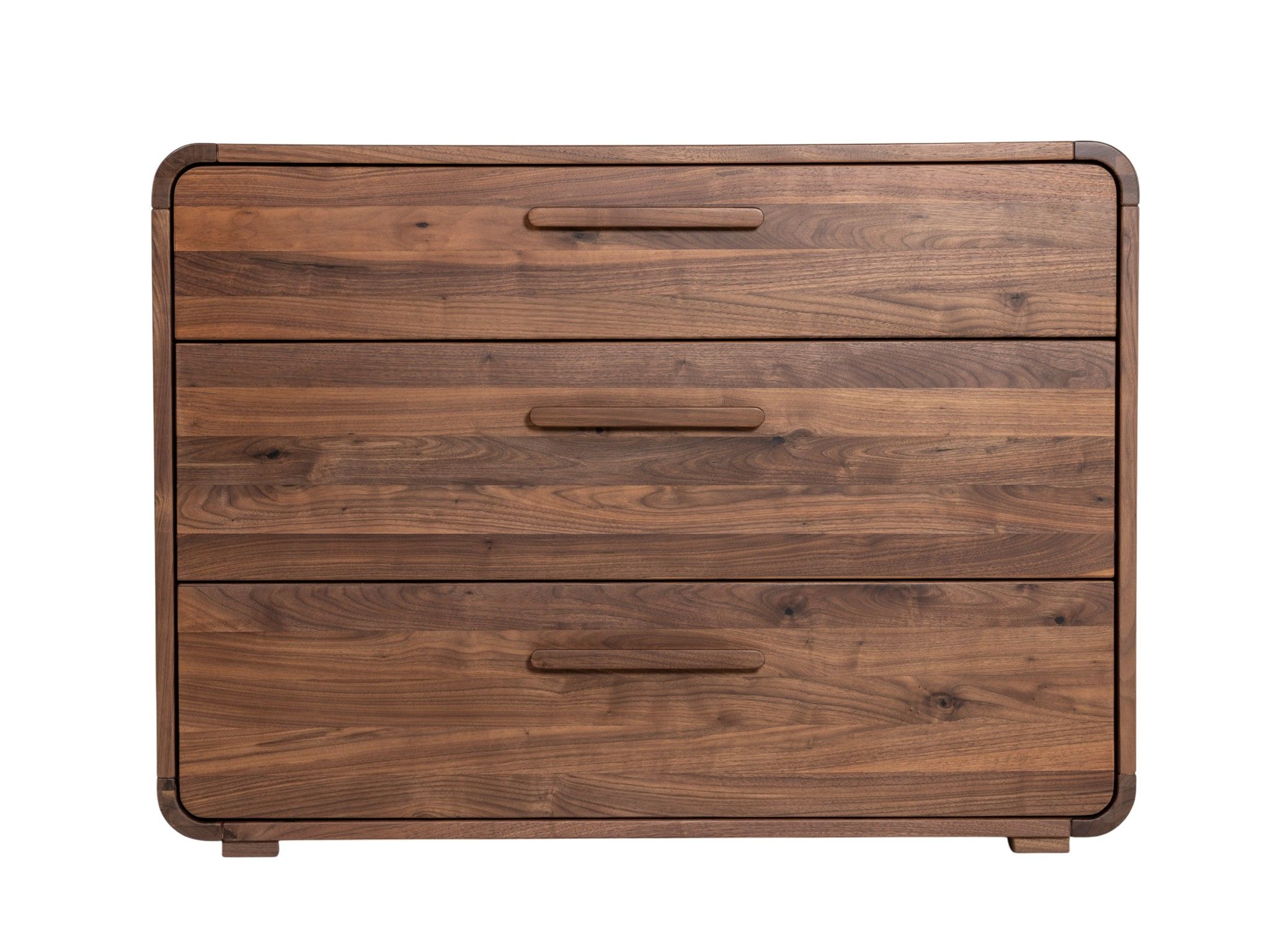 Commode COMANO - Massief walnotenhout