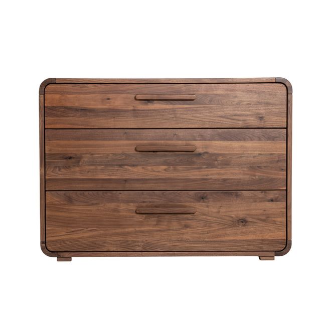 Commode COMANO - Massief walnotenhout