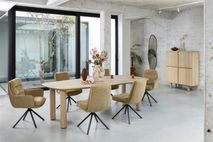 Eetkamertafel AZULO - Massief eikenhout HEH 52031NAT
