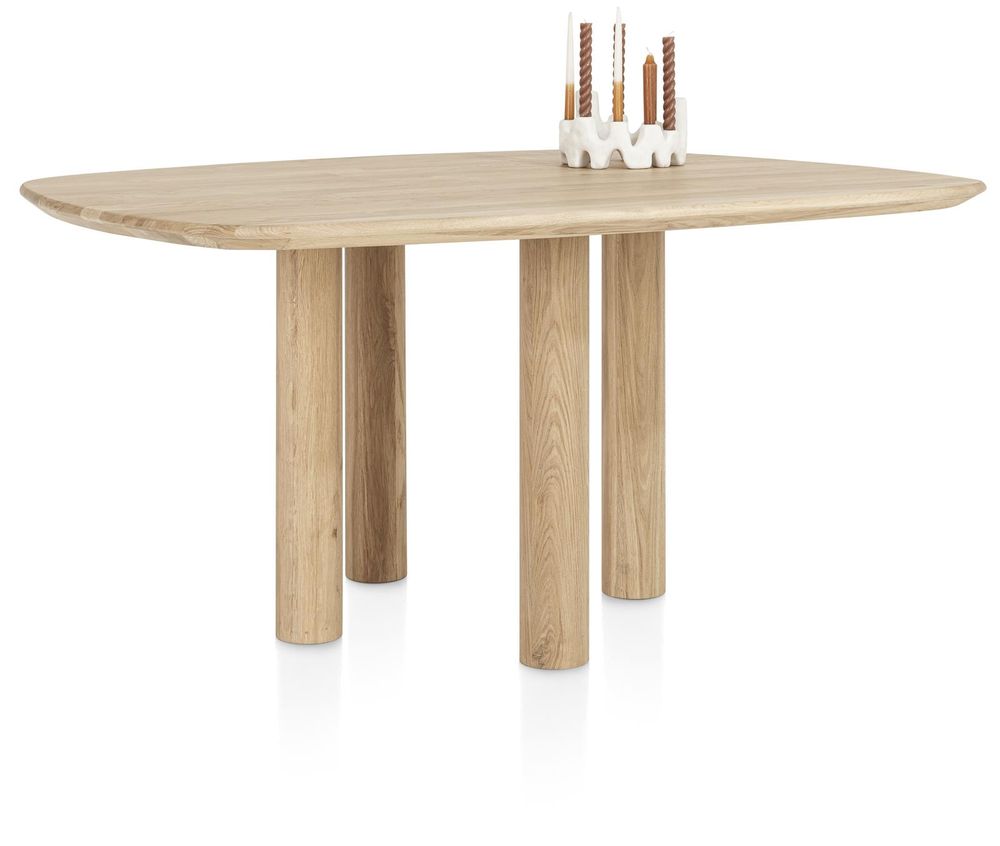 Eetkamertafel AZULO - Massief eikenhout HEH 52031NAT