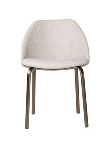 Eetkamerstoel SOFIA - Beige/Donkerbrons PFT-271-000006-EPA83V480