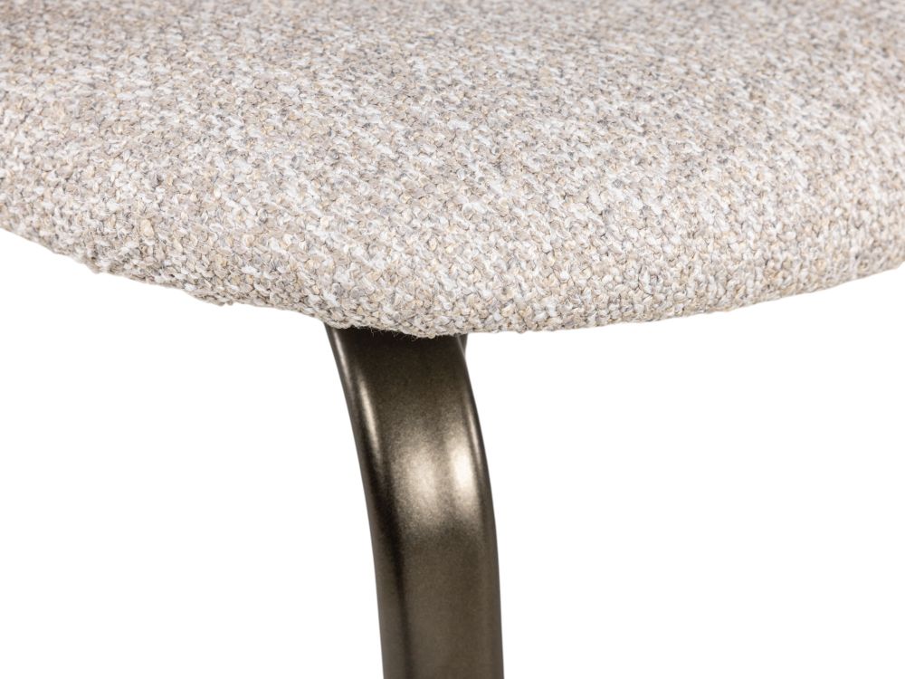 Eetkamerstoel SOFIA - Beige/Donkerbrons PFT-271-000006-EPA83V480