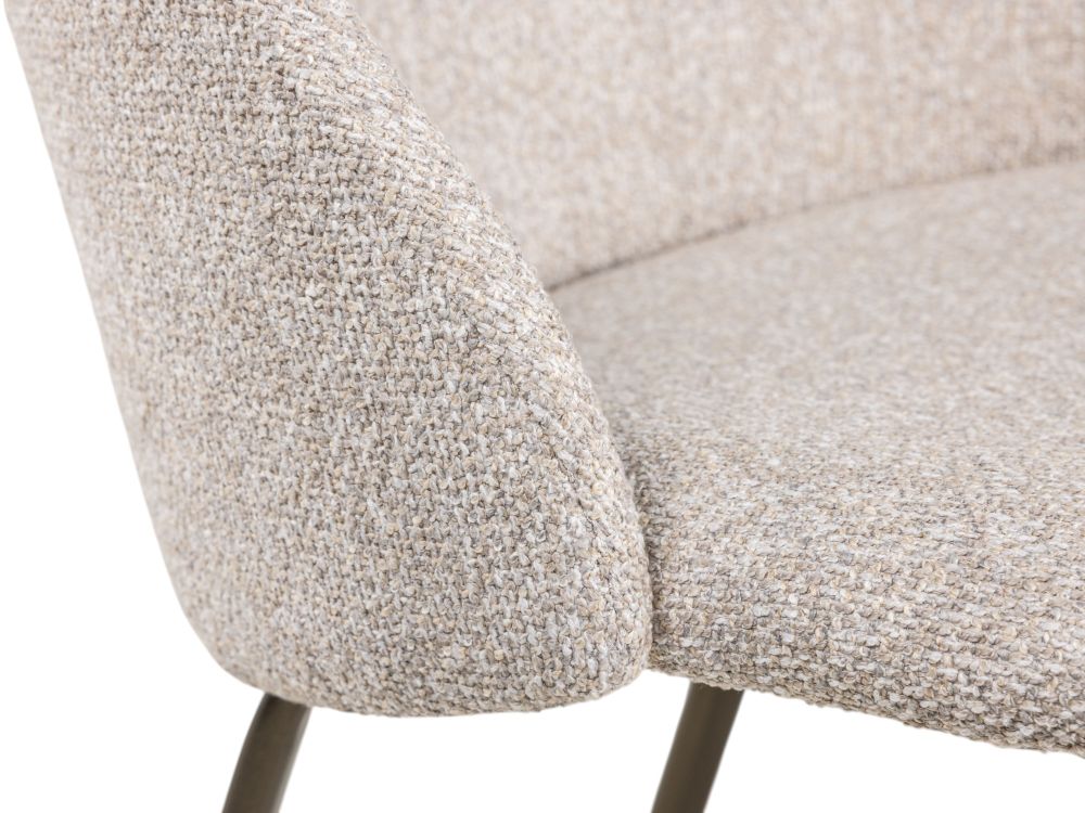 Eetkamerstoel SOFIA - Beige/Donkerbrons PFT-271-000006-EPA83V480