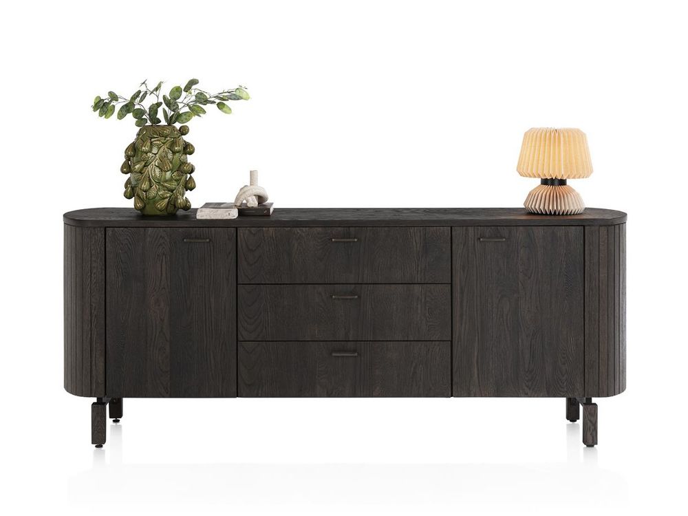 Dressoir RAVELLO - Donker eikenfineer HEH 54545-BAS