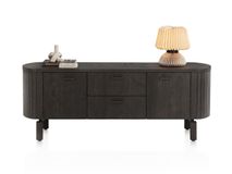 Tv-meubel RAVELLO - Donker eikenfineer HEH 54548-BAS