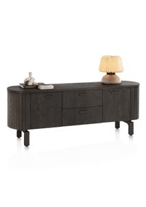 Tv-meubel RAVELLO - Donker eikenfineer HEH 54548-BAS