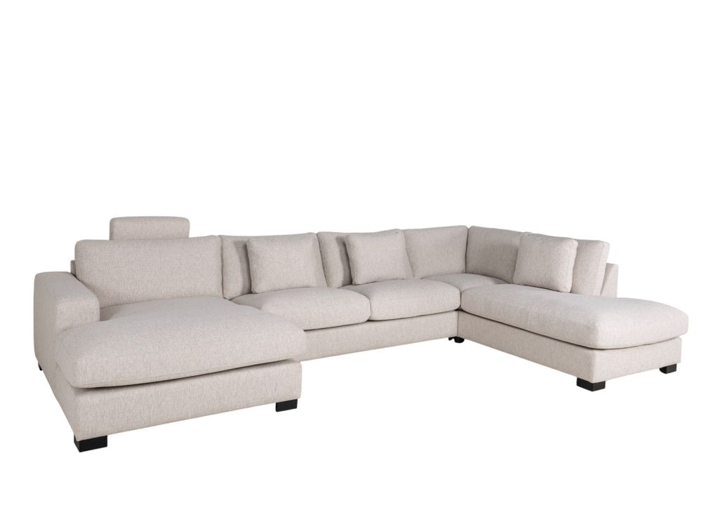 Hoekzetel incl. hoofdsteun MARIE - Beige C-DOM-11-HKS1