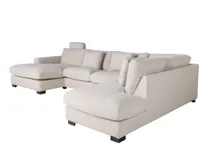 Hoekzetel incl. hoofdsteun MARIE - Beige C-DOM-11-HKS1