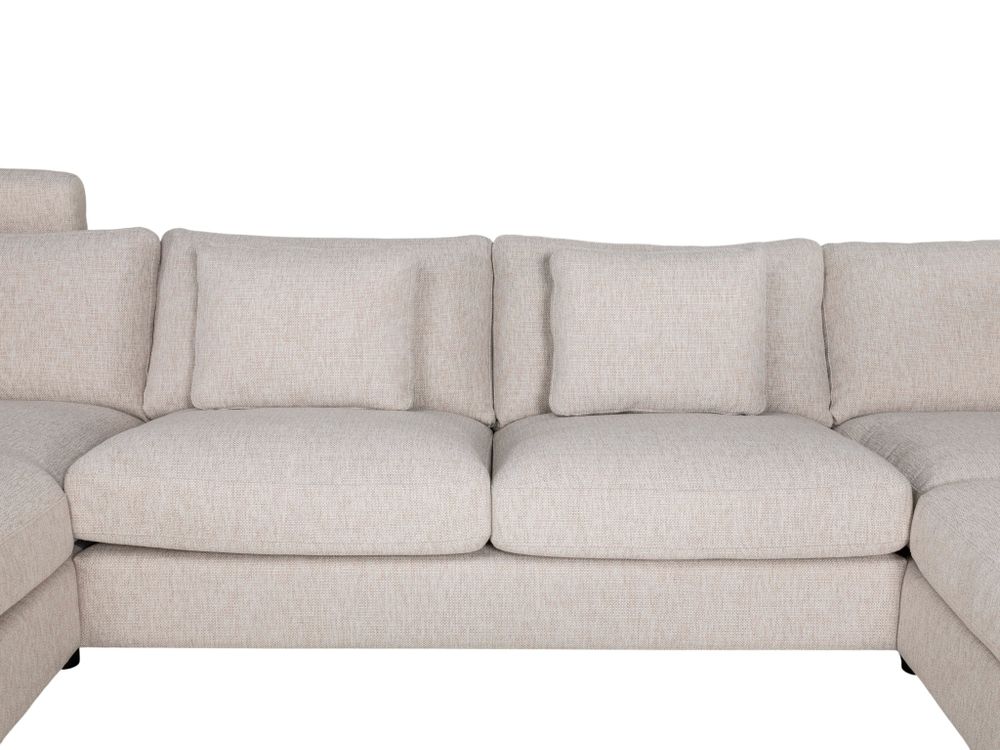 Hoekzetel incl. hoofdsteun MARIE - Beige C-DOM-11-HKS1