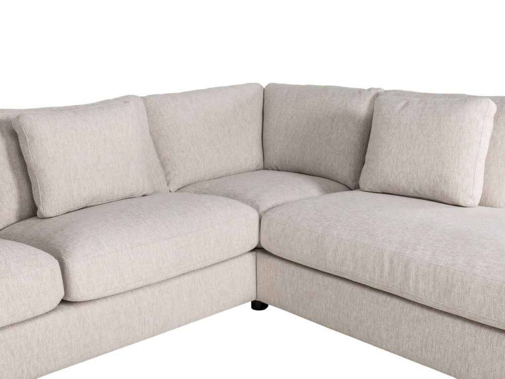 Hoekzetel incl. hoofdsteun MARIE - Beige C-DOM-11-HKS1