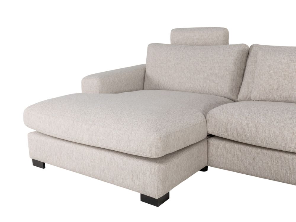 Hoekzetel incl. hoofdsteun MARIE - Beige C-DOM-11-HKS1