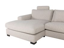 Hoekzetel incl. hoofdsteun MARIE - Beige C-DOM-11-HKS1