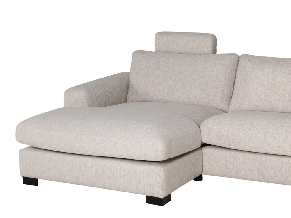 Hoekzetel incl. hoofdsteun MARIE - Beige C-DOM-11-HKS1