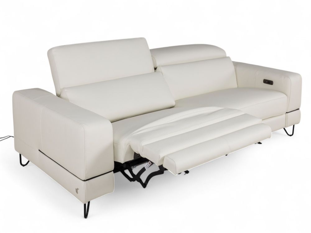 3-zit met elektr. relaxen PAUL - Beige C-CAL-165-HKS1