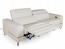 3-zit met elektr. relaxen PAUL - Beige C-CAL-165-HKS1