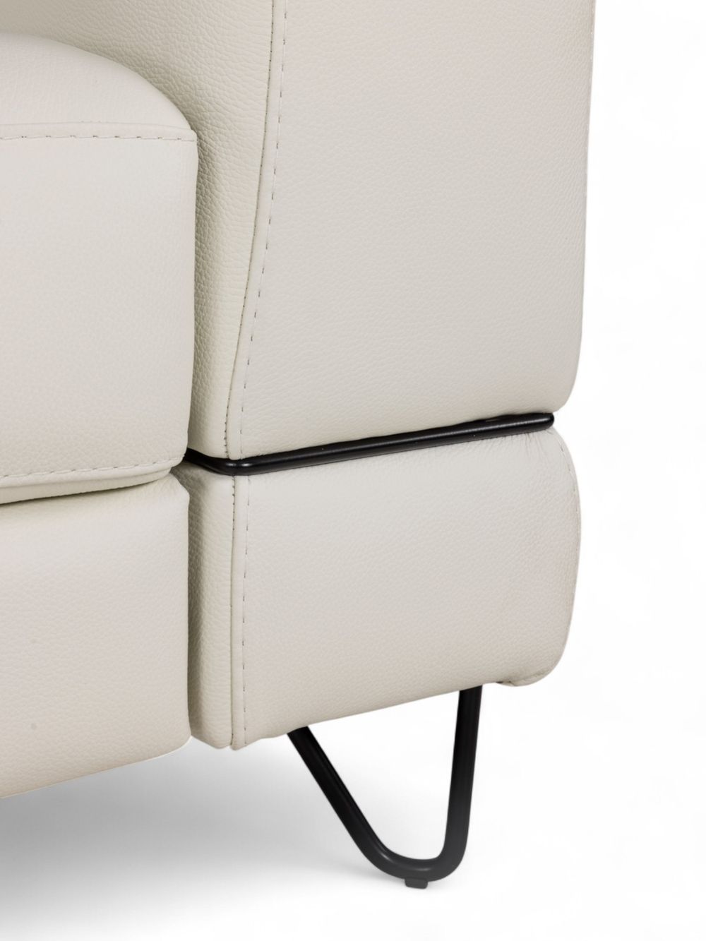 3-zit met elektr. relaxen PAUL - Beige C-CAL-165-HKS1