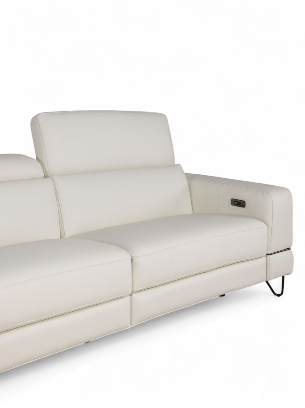 3-zit met elektr. relaxen PAUL - Beige C-CAL-165-HKS1