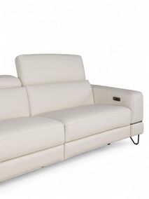 3-zit met elektr. relaxen PAUL - Beige C-CAL-165-HKS1