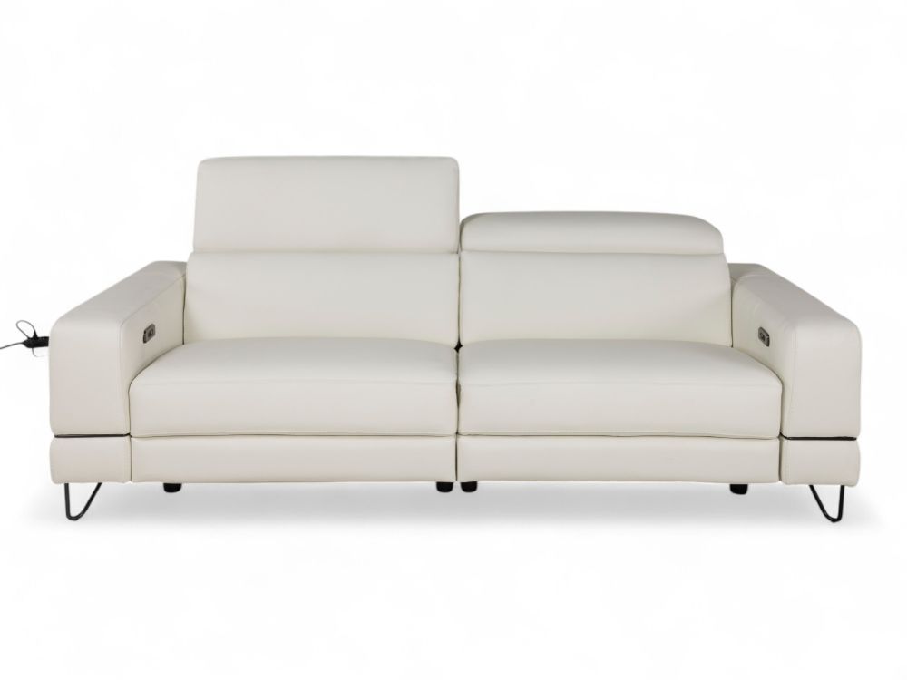 3-zit met elektr. relaxen PAUL - Beige C-CAL-165-HKS1