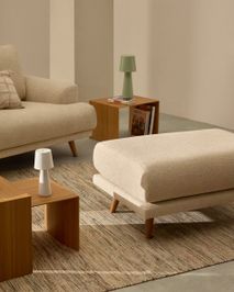 Poef KARIN - Beige KAV S80980SI39