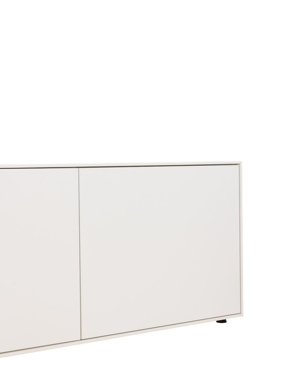 Tv-meubel ALPHA - Wit/Naturel eikenfineer ARR-1-000013